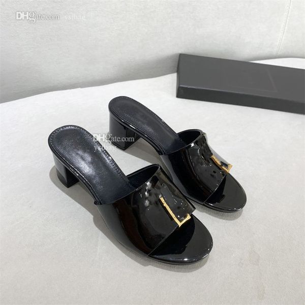 with box designer sandals women yslity heel shoes fashion platform heels luxury slippers woman leather flip flops heels high quali yslity nb, Black
with box designer sandals women yslity heel shoes fashion platform heels luxury slippers woman leather flip flops heels high quali yslity nb, Black
