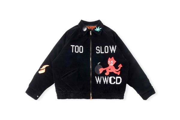 cpfm.xyz too slow souvenir embroidered jacket vintage cropped padded cardigan puffer coats zipper coat outerwears outfits, Black;brown
cpfm.xyz too slow souvenir embroidered jacket vintage cropped padded cardigan puffer coats zipper coat outerwears outfits, Black;brown