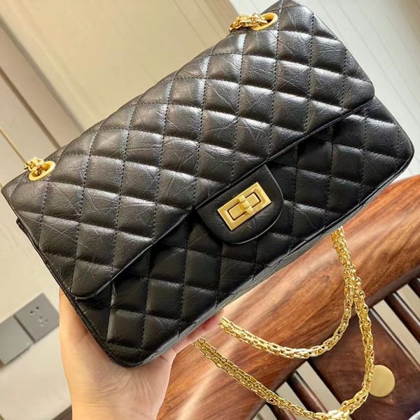 designer bag luxurys handbags cc flap black calfskin with gold hardware crossbody shoulder bag 25cm
designer bag luxurys handbags cc flap black calfskin with gold hardware crossbody shoulder bag 25cm
