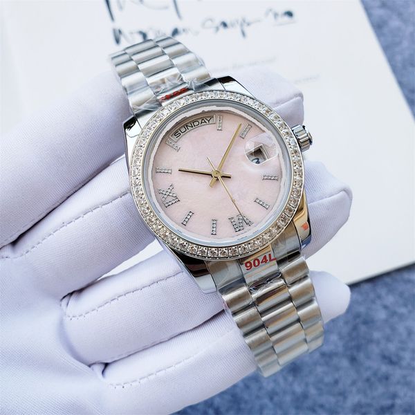 watch automatic mechanical womens watches 36mm silver wristband waterproof all stainless steel wristband fashion designer wristwatch a33, Slivery;brown
watch automatic mechanical womens watches 36mm silver wristband waterproof all stainless steel wristband fashion designer wristwatch a33, Slivery;brown