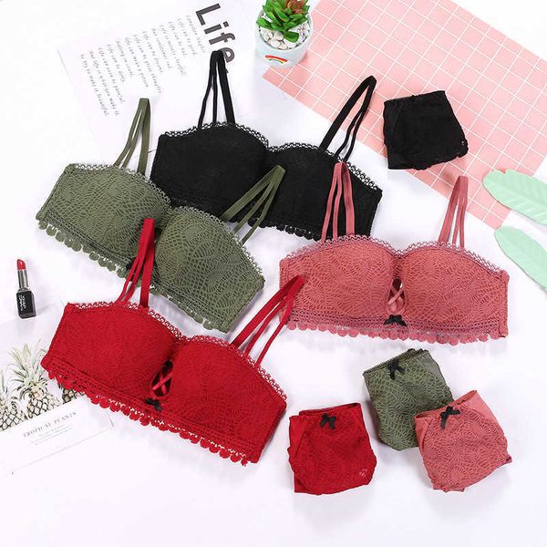 classic dropshipping women push up underwear cups with triangle and panties bra, Red;black
classic dropshipping women push up underwear cups with triangle and panties bra, Red;black