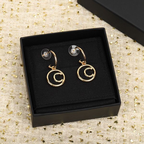 2023 luxury quality charm drop erring in 18k gold plated have box round shape design have box stamp ps7863a, Golden
2023 luxury quality charm drop erring in 18k gold plated have box round shape design have box stamp ps7863a, Golden