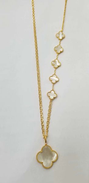 four leaf clover necklace natural shell gemstone gold plated 18k designer for woman t0p advanced materials brand designer jewelry fashion pr, Silver
four leaf clover necklace natural shell gemstone gold plated 18k designer for woman t0p advanced materials brand designer jewelry fashion pr, Silver
