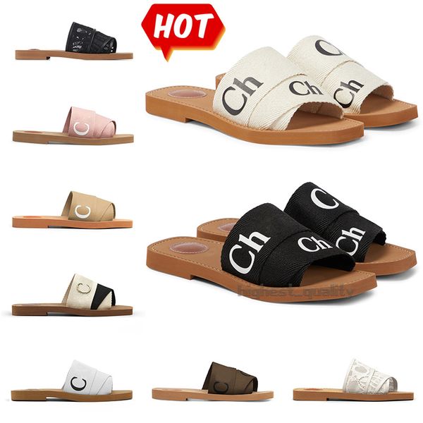 fashion designer woody sandals for women mules flat slides light tan beige white black pink lace lettering fabric canvas slippers womens sum
fashion designer woody sandals for women mules flat slides light tan beige white black pink lace lettering fabric canvas slippers womens sum
