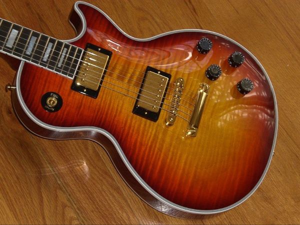 china 2010 custom chambered flame colorado sunrise burst - limited edition electric guitar258
china 2010 custom chambered flame colorado sunrise burst - limited edition electric guitar258
