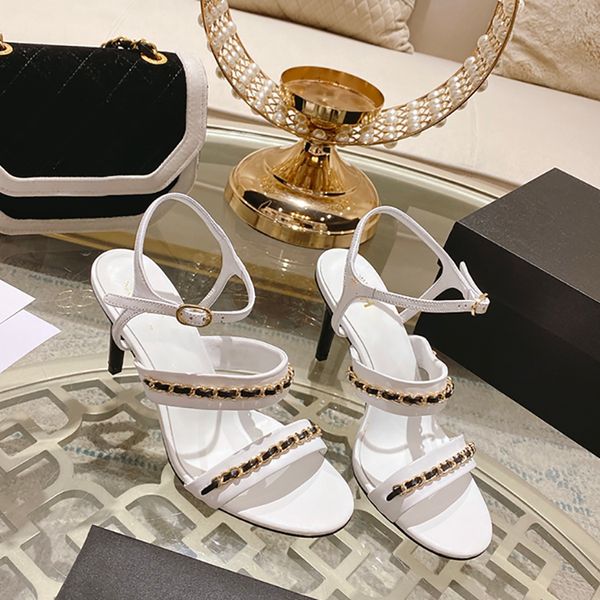 classic designer womens sandals leather stiletto heels/flats adjustable ankle buckle dress shoes pearl chain princess shoes banquet wedding, Black
classic designer womens sandals leather stiletto heels/flats adjustable ankle buckle dress shoes pearl chain princess shoes banquet wedding, Black