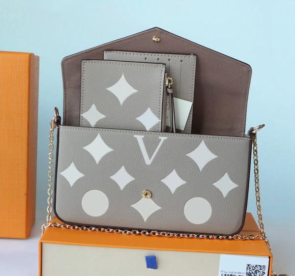 fashion designer women shoulder bags luxury pochette felicie handbags leather flowers letter chains crossbody ladies empreinte purses with b
fashion designer women shoulder bags luxury pochette felicie handbags leather flowers letter chains crossbody ladies empreinte purses with b