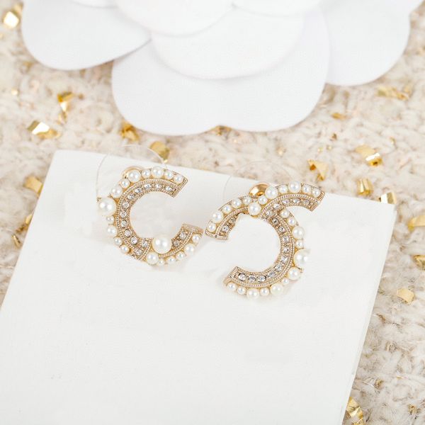 2023 luxury quality charm stud earring with diamond and nature shell beads have box stamp small size ps7835a, Golden
2023 luxury quality charm stud earring with diamond and nature shell beads have box stamp small size ps7835a, Golden