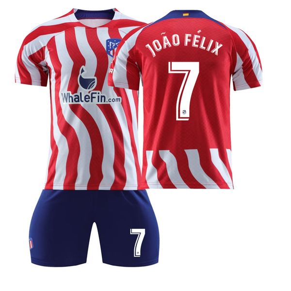 soccer jerseys 2023-24 home no. 8 griezmann jersey set no. 7 felix with socks correa soccer jersey, Black;yellow
soccer jerseys 2023-24 home no. 8 griezmann jersey set no. 7 felix with socks correa soccer jersey, Black;yellow