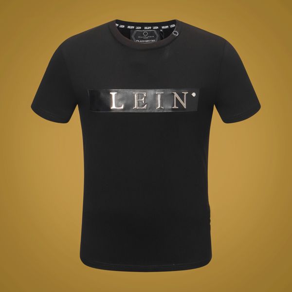 plein-plein t shirt mens metal letters embroidered european fashion streetwear trend round neck pullover92, White;black
plein-plein t shirt mens metal letters embroidered european fashion streetwear trend round neck pullover92, White;black