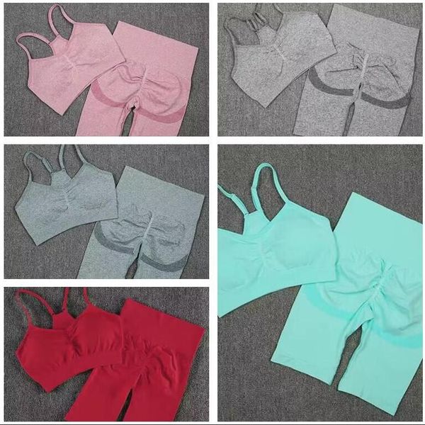 lulus spring and autumn training sports set women's push up high waist fitness two piece set women's back bra seamless shorts, White;red
lulus spring and autumn training sports set women's push up high waist fitness two piece set women's back bra seamless shorts, White;red