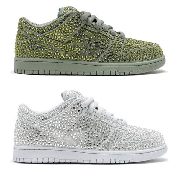 authentic cpfm diamonds shoes cactus plant flea market spiral sage pure platinum men women skateboard running sneakers with original box
authentic cpfm diamonds shoes cactus plant flea market spiral sage pure platinum men women skateboard running sneakers with original box