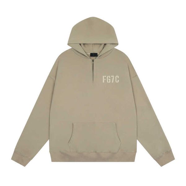 ess hoodies fears of god fog season 8 double thread flocking letter fg7c mens womens loose half zip hoodie sweatshirts, Black
ess hoodies fears of god fog season 8 double thread flocking letter fg7c mens womens loose half zip hoodie sweatshirts, Black