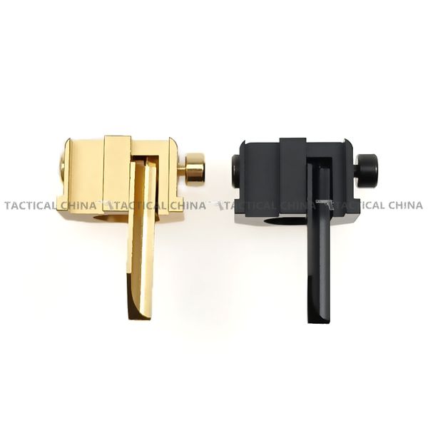 tactical adjustment cnc black / gold aluminium automatic selector switch auto-semi for glock sear and slide modification required
tactical adjustment cnc black / gold aluminium automatic selector switch auto-semi for glock sear and slide modification required