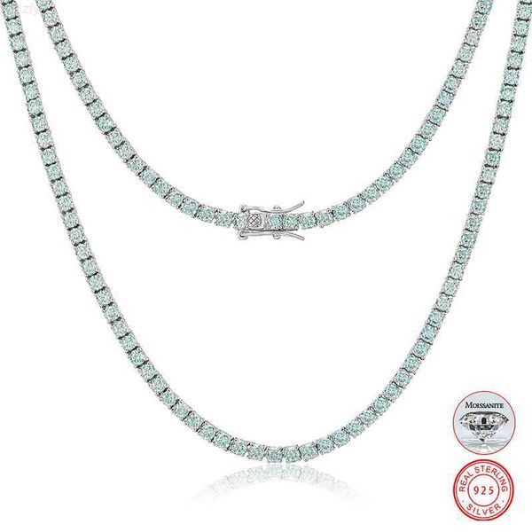 new arrival fashion 3mm 925 sterling silver green vvs moissanite diamond cluster iced out tennis chain necklace for women
new arrival fashion 3mm 925 sterling silver green vvs moissanite diamond cluster iced out tennis chain necklace for women