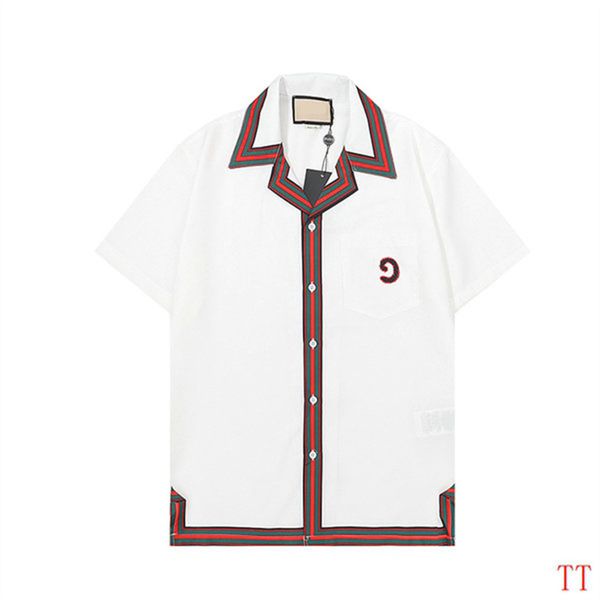 mens casual shirt fashion burbereys mens striped plaid print camisas de hombre lapel short sleeved cotton banquet breathable and comfortable, White;black
mens casual shirt fashion burbereys mens striped plaid print camisas de hombre lapel short sleeved cotton banquet breathable and comfortable, White;black