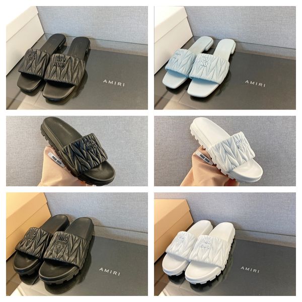 2023 slippers' latest pleated slippers exude a girlish feel as a single item sandal designer, designed with exquisite and fashionable c, Black
2023 slippers' latest pleated slippers exude a girlish feel as a single item sandal designer, designed with exquisite and fashionable c, Black