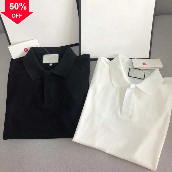 en's polos couple women mens polo shirt fashion brand classic polos men embroidery short sleeve perfect detail anti-pilling summer tees, White;black
en's polos couple women mens polo shirt fashion brand classic polos men embroidery short sleeve perfect detail anti-pilling summer tees, White;black