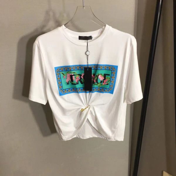 designers t-shirts fashion t shirts women chest letter shirt a portrait flowers printing pin tucked waist short sleeved t-shirt casual l fvc, White
designers t-shirts fashion t shirts women chest letter shirt a portrait flowers printing pin tucked waist short sleeved t-shirt casual l fvc, White