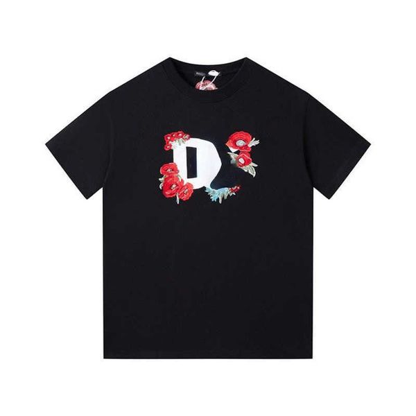 23ss new dg t shirt men women loose short sleeved t shirt fashion embroidery flower letter pattern tee designer t-shirt pure cotton top, White;black
23ss new dg t shirt men women loose short sleeved t shirt fashion embroidery flower letter pattern tee designer t-shirt pure cotton top, White;black