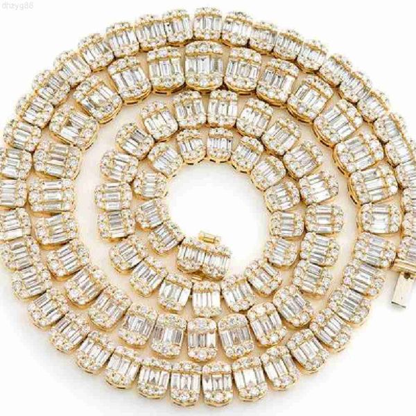 9mm hip hop baguette diamond tennis necklace jewelry 925 sterling silver baguette moissanite diamond chain
9mm hip hop baguette diamond tennis necklace jewelry 925 sterling silver baguette moissanite diamond chain