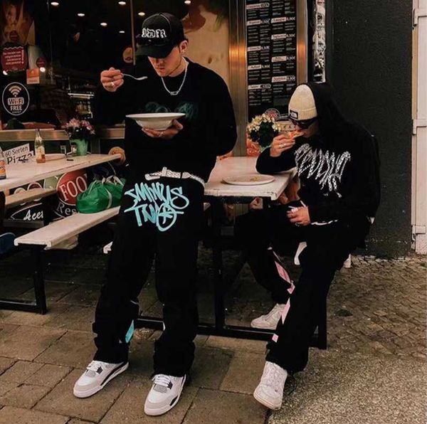 men's plus size pants cargo minus two haruku casual loose punk rock straight wide leg trouser streetwear y2k pant retro street trend, Black
men's plus size pants cargo minus two haruku casual loose punk rock straight wide leg trouser streetwear y2k pant retro street trend, Black