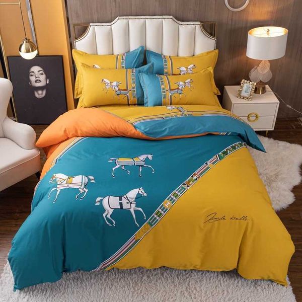 bedding set fashion brand style european and american light luxury pure cotton four piece set 100s nordic style big brand luxury universal t
bedding set fashion brand style european and american light luxury pure cotton four piece set 100s nordic style big brand luxury universal t