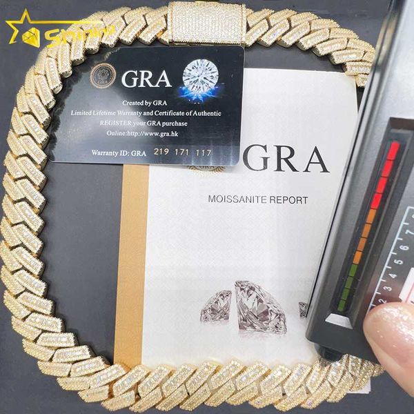 15mm hiphop ice cut moissanite cuban chain diamond miami cuban link chain men's necklace s925 sterling silver chain
15mm hiphop ice cut moissanite cuban chain diamond miami cuban link chain men's necklace s925 sterling silver chain