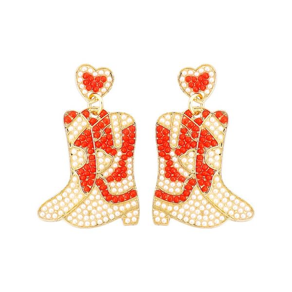 heart dangle earring exaggerated personality boot earrings for women multi rhinestone jewelry, Silver
heart dangle earring exaggerated personality boot earrings for women multi rhinestone jewelry, Silver