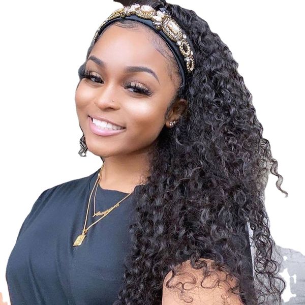 headband wig deep wave human hair wigs for women 10-30 inch brazilian scarf wig glueless remy culry hairband wig easy to go 180%, Black;brown
headband wig deep wave human hair wigs for women 10-30 inch brazilian scarf wig glueless remy culry hairband wig easy to go 180%, Black;brown