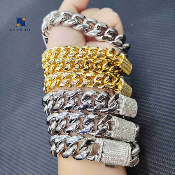 custom hip hop 925 moissanite or zircon lock 316l chains stainless steel cuban necklace bracelets, Silver
custom hip hop 925 moissanite or zircon lock 316l chains stainless steel cuban necklace bracelets, Silver
