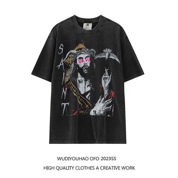 ess tees t-shirts luxury designer fashion clothing fears of god saint co branded love satan american wash vintage loose short sleeve t-shirt, White;black
ess tees t-shirts luxury designer fashion clothing fears of god saint co branded love satan american wash vintage loose short sleeve t-shirt, White;black