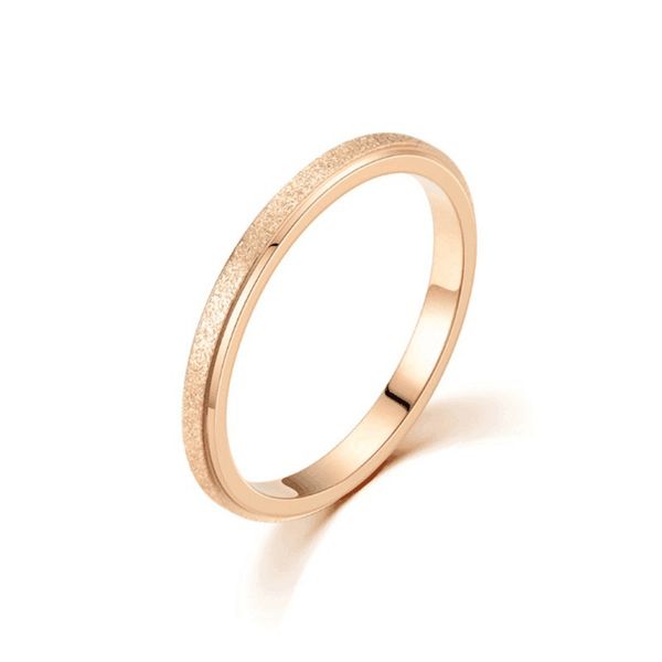 ing wind tide european and american niche titanium steel frosted ring female fashion couple ring male, Silver
ing wind tide european and american niche titanium steel frosted ring female fashion couple ring male, Silver