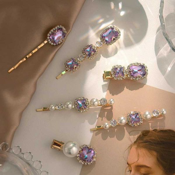hairpins new women girls luxury purple crystal barrettes sweet hair ornament clips elegant hairpins headband fashion hair accessories w0417, Golden;silver
hairpins new women girls luxury purple crystal barrettes sweet hair ornament clips elegant hairpins headband fashion hair accessories w0417, Golden;silver