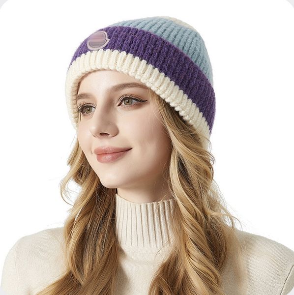 MONCL Wool hat Beanie Striped luxury designer Fashion Men Women autumn and winter official website version 1:1 craft 5color, Blue
MONCL Wool hat Beanie Striped luxury designer Fashion Men Women autumn and winter official website version 1:1 craft 5color, Blue