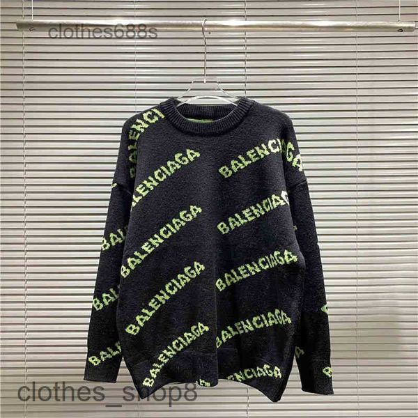 designer men's sweaters men's balencgs 2023 sweaters hoodies autumn fashion brand paris knitted sweater round neck letter jacquard, White;black
designer men's sweaters men's balencgs 2023 sweaters hoodies autumn fashion brand paris knitted sweater round neck letter jacquard, White;black