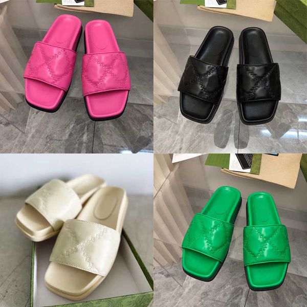 women men leather slide slipper luxury platform sandal thick bottoms slipper lady slides flip flops fashion summer beach shoes with box big, Black
women men leather slide slipper luxury platform sandal thick bottoms slipper lady slides flip flops fashion summer beach shoes with box big, Black