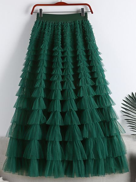 skirts tigena 92cm tiered maxi tulle skirt women spring summer elegant layers high waist pleated tutu mesh long skirt female 230417, Black
skirts tigena 92cm tiered maxi tulle skirt women spring summer elegant layers high waist pleated tutu mesh long skirt female 230417, Black