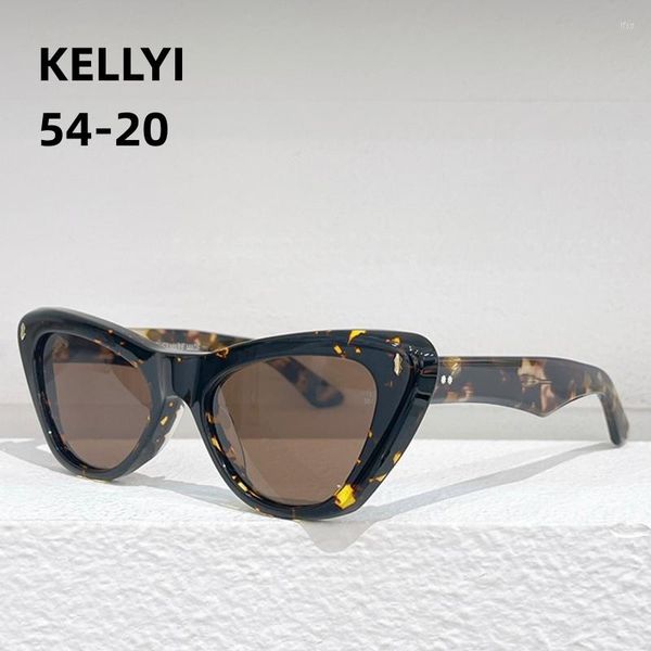 sunglasses jmm kellyi original men cateye classical designer acetate handmade solar glasses eyewear with originals, White;black
sunglasses jmm kellyi original men cateye classical designer acetate handmade solar glasses eyewear with originals, White;black