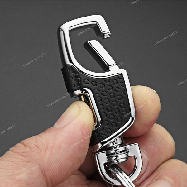 simple double switch keychain metal 360 degrees rotatable key holder rings buckle fashion men's luxury car keyring k416 customized jewe, Slivery;golden
simple double switch keychain metal 360 degrees rotatable key holder rings buckle fashion men's luxury car keyring k416 customized jewe, Slivery;golden