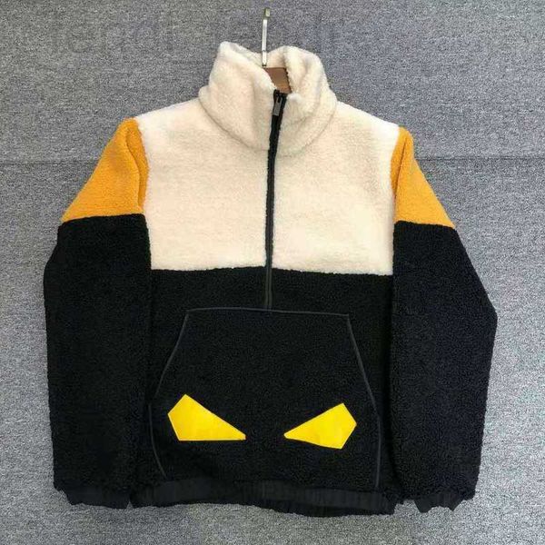 men's jackets luxuriouswinter woolen coat mens zipper jacket fd designer wool jackets small monster embroidery pullover coats men women, Black;brown
men's jackets luxuriouswinter woolen coat mens zipper jacket fd designer wool jackets small monster embroidery pullover coats men women, Black;brown