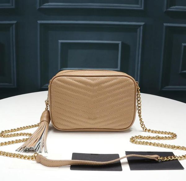 lou mini leather tassel camera flap bag crossbody women 3 colors black red khaki with long chain cute soho designer bags 10 a high quality
lou mini leather tassel camera flap bag crossbody women 3 colors black red khaki with long chain cute soho designer bags 10 a high quality