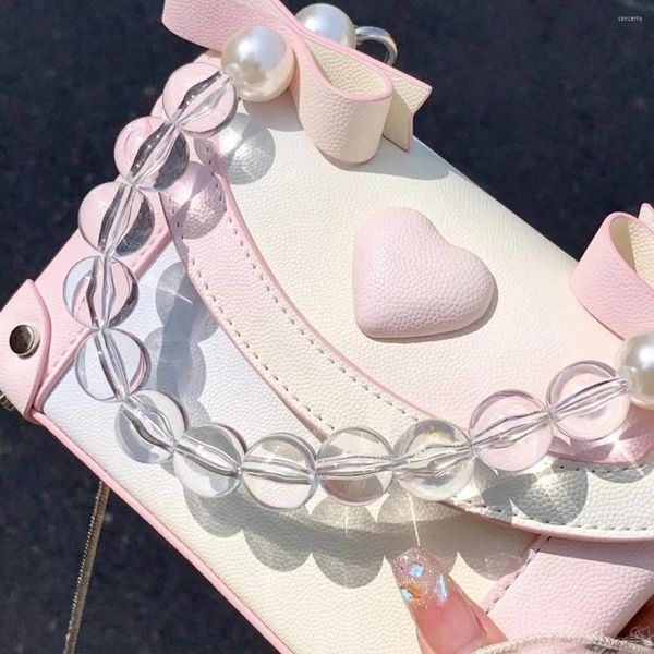 shoulder bags cute heart crystal square bag pearl messenger portable women chain purse handbags
shoulder bags cute heart crystal square bag pearl messenger portable women chain purse handbags
