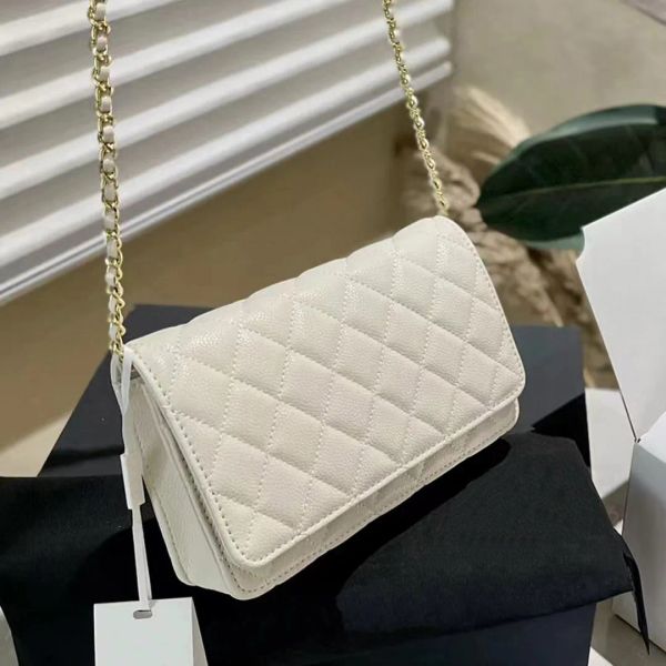 Classic Diamond Lattice Designer Bag Metal Chain Shoulder Bags Interior Slot Pocket Flap Handbag Double Letter Fashion Crossbody Bags Free Shipping, Black
Classic Diamond Lattice Designer Bag Metal Chain Shoulder Bags Interior Slot Pocket Flap Handbag Double Letter Fashion Crossbody Bags Free Shipping, Black