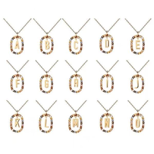 new design letter pendant necklace tassel color zircon inset fashion jewelry party for wemon wholesale, Silver
new design letter pendant necklace tassel color zircon inset fashion jewelry party for wemon wholesale, Silver