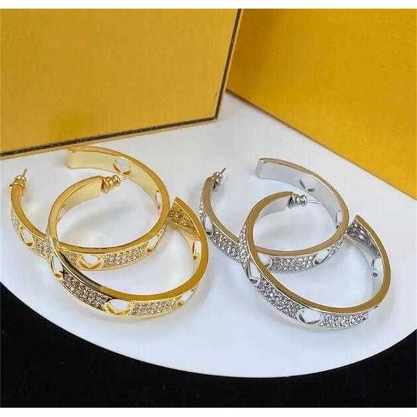 designer stud hoop earrings jewelry silver for women fashion diamond letters gold big circle punk hoops, Golden;silver
designer stud hoop earrings jewelry silver for women fashion diamond letters gold big circle punk hoops, Golden;silver