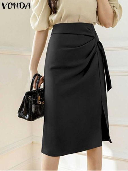 skirts women skirts 2023 vonda female casual long skirt high waist elegant fashion office lady solid aline skirts femininas bottoms j230417, Black
skirts women skirts 2023 vonda female casual long skirt high waist elegant fashion office lady solid aline skirts femininas bottoms j230417, Black