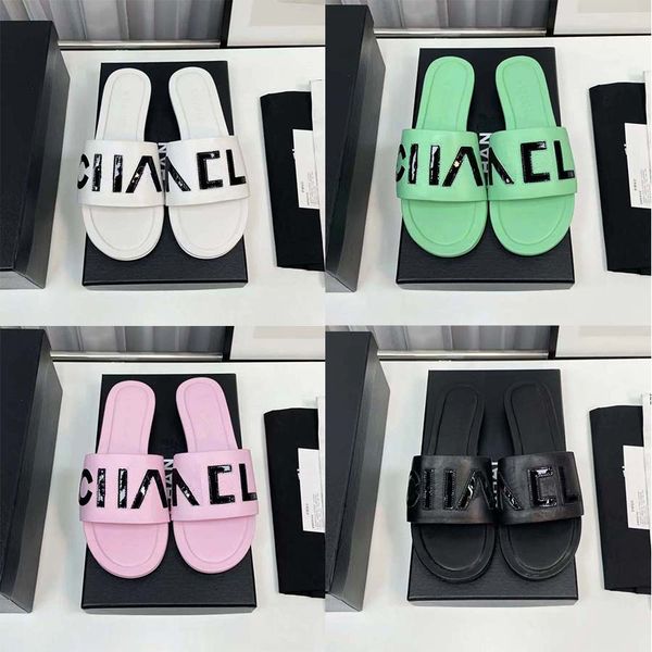woman slippers fashion summer sandals beach classic slipper platform alphabet lady leather flat slides hgj, Black
woman slippers fashion summer sandals beach classic slipper platform alphabet lady leather flat slides hgj, Black