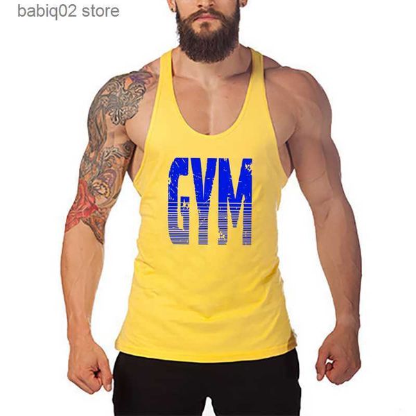 men' tank brand bodybuilding and fitness clothing cotton sleeveless shirts tank men stringer singlets mens y back workout gym vest t2, White;black
men' tank brand bodybuilding and fitness clothing cotton sleeveless shirts tank men stringer singlets mens y back workout gym vest t2, White;black