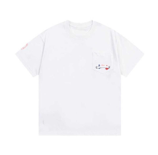designer t-shirts colorful logo print decorative pocket short sleeve pullover t-shirt classic crewneck design regular version casual joker t, White;black
designer t-shirts colorful logo print decorative pocket short sleeve pullover t-shirt classic crewneck design regular version casual joker t, White;black